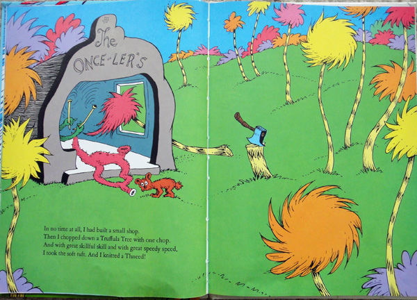 the lorax book trees